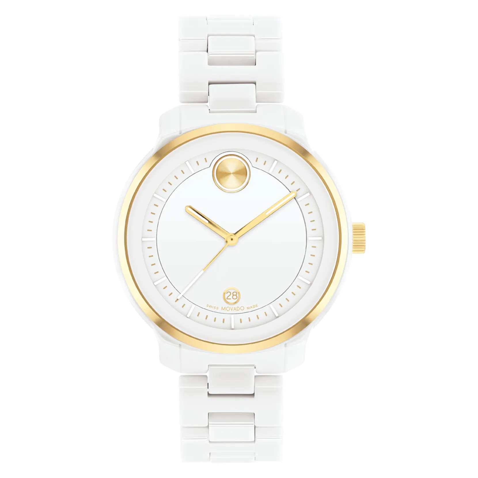 Movado BOLD Ceramic Watch (39mm)