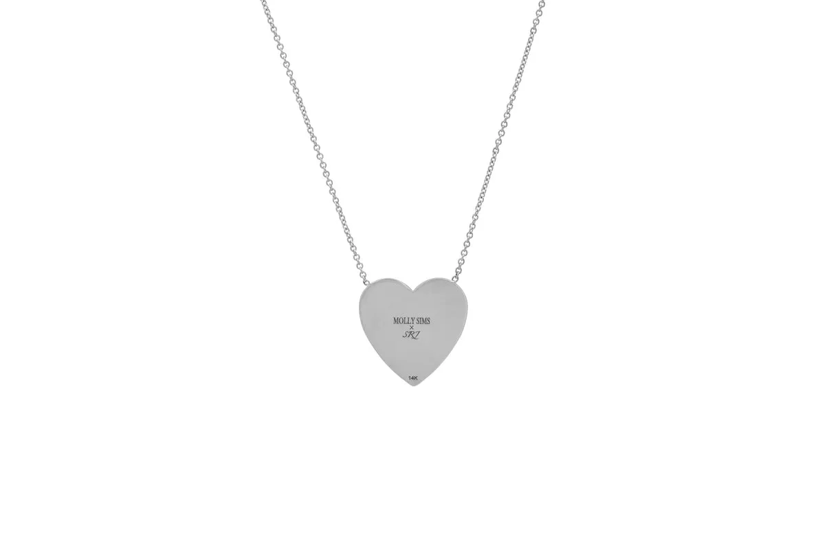 MS X SRJ Large Heart Necklace