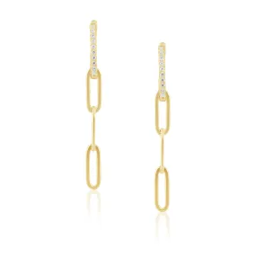 Nina CZ Drop Earring