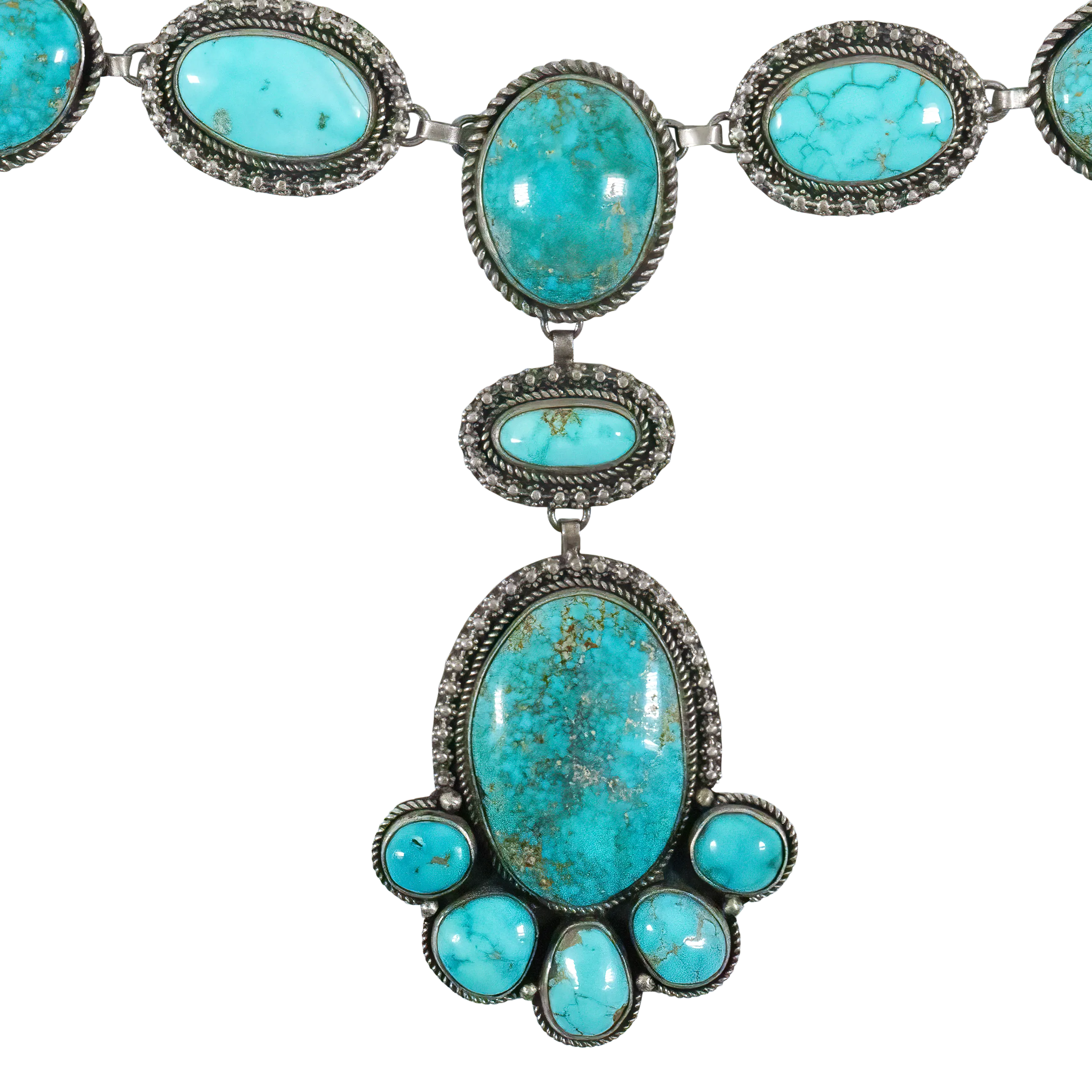 Number Eight Turquoise Lariat Necklace | Mary Ellen