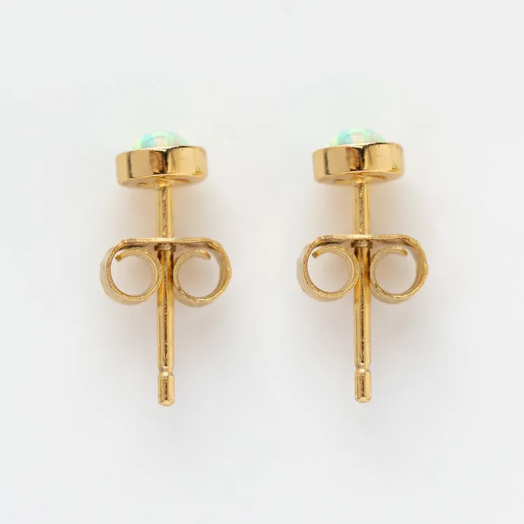 Opal Shimmer Studs