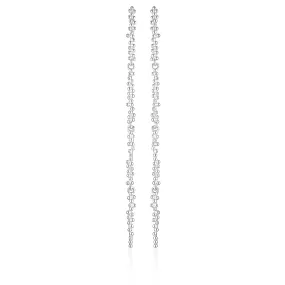 Paros Drop Earrings Silver