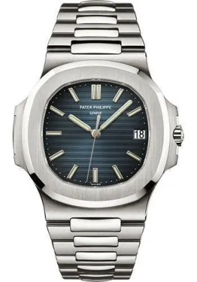 Patek Philippe 40mm Nautilus Watch Blue Dial 5711/1A NEW 2018