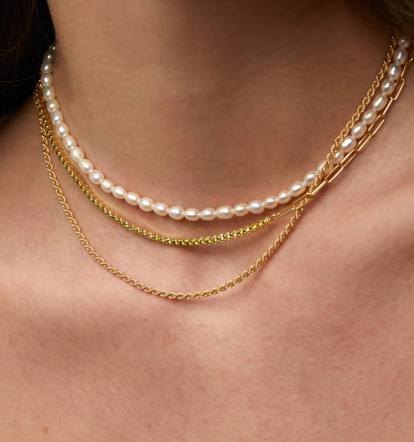 Pearl Necklace: Freshwater Pearls