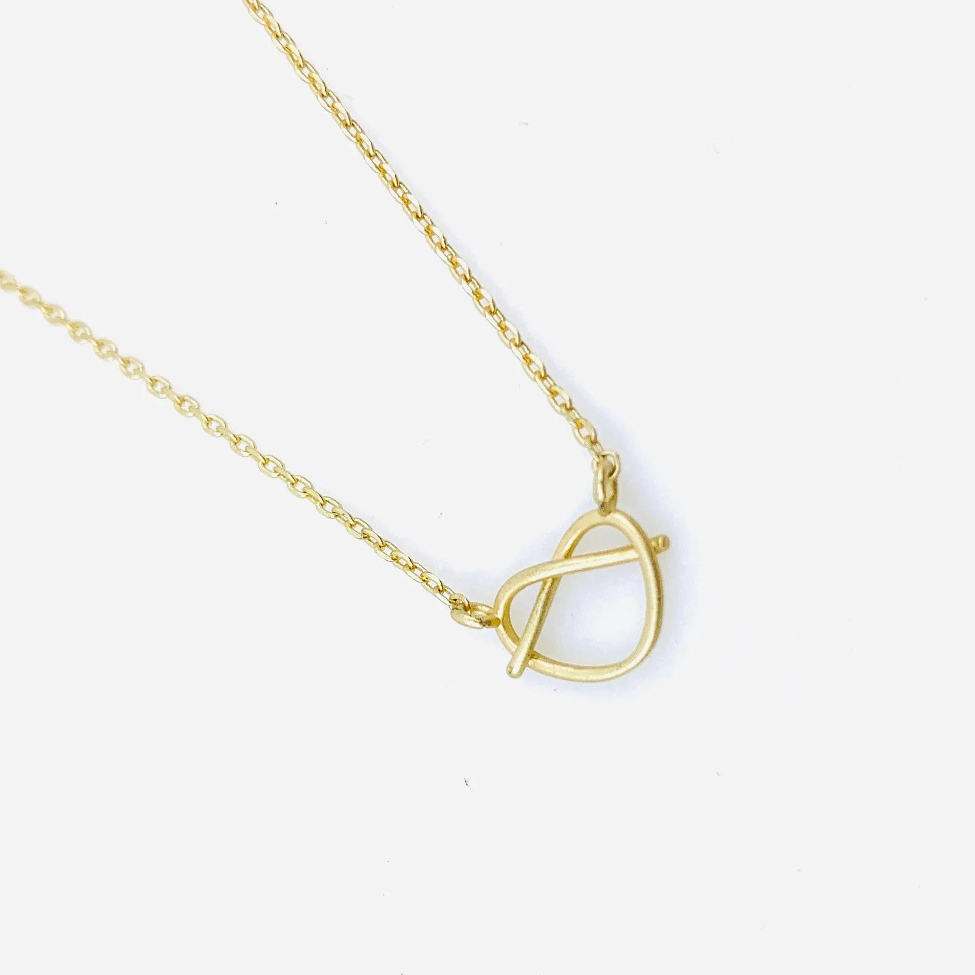 "Live every day like it is a Pretzel Day" Necklace