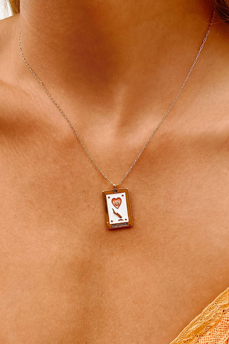 "The Lover" Pendant Necklace (Gold)