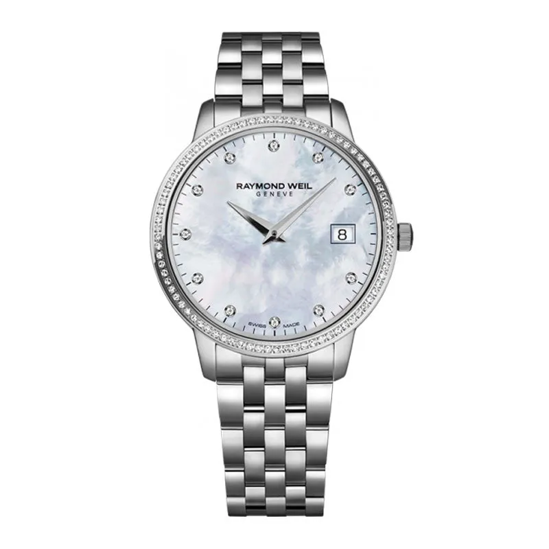 Raymond Weil Toccata Ladies Stainless Diamond Watch 5388-STS-97081