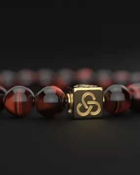 Red Tiger Eye Bracelet 8mm | Essential