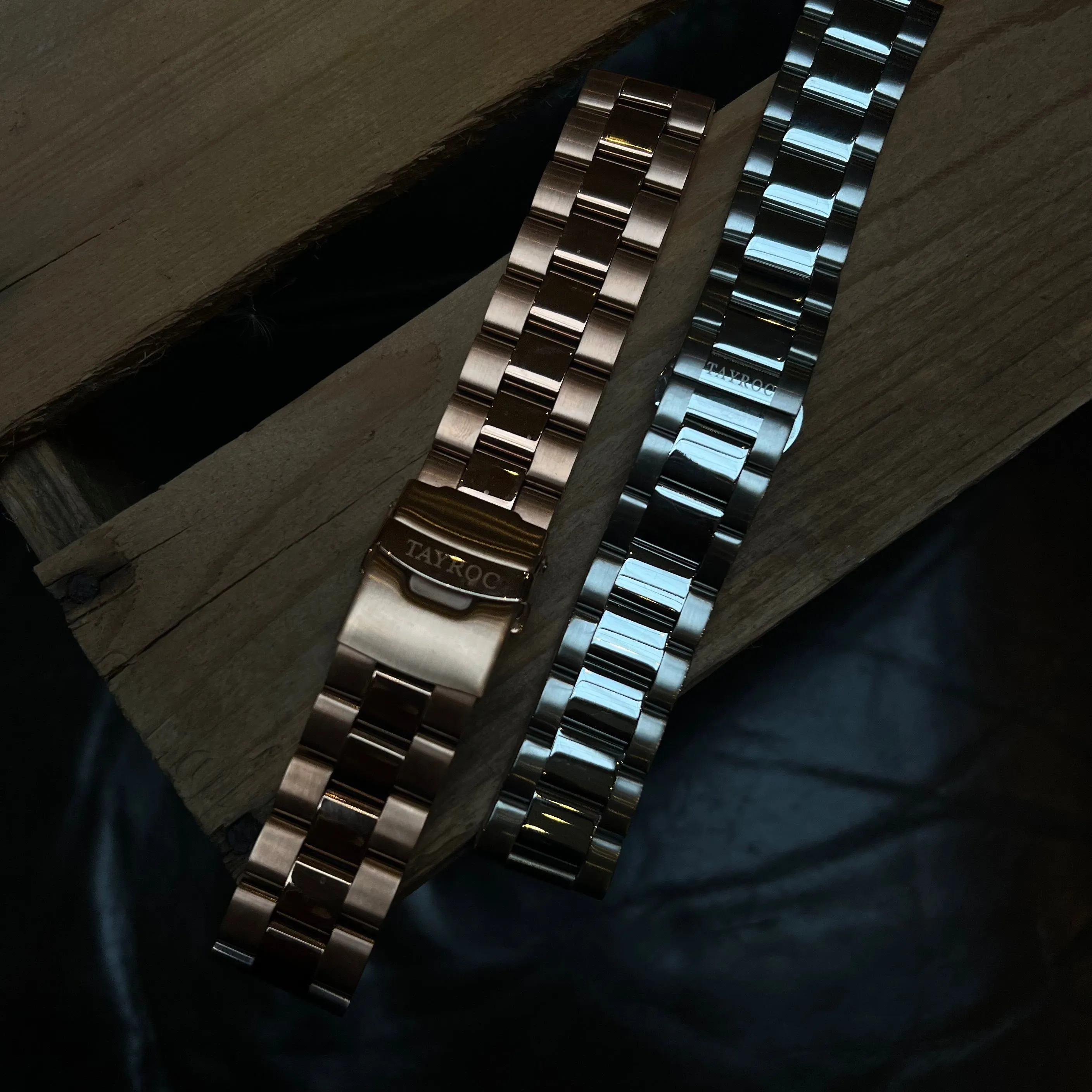 Rose Gold Link Strap 22mm