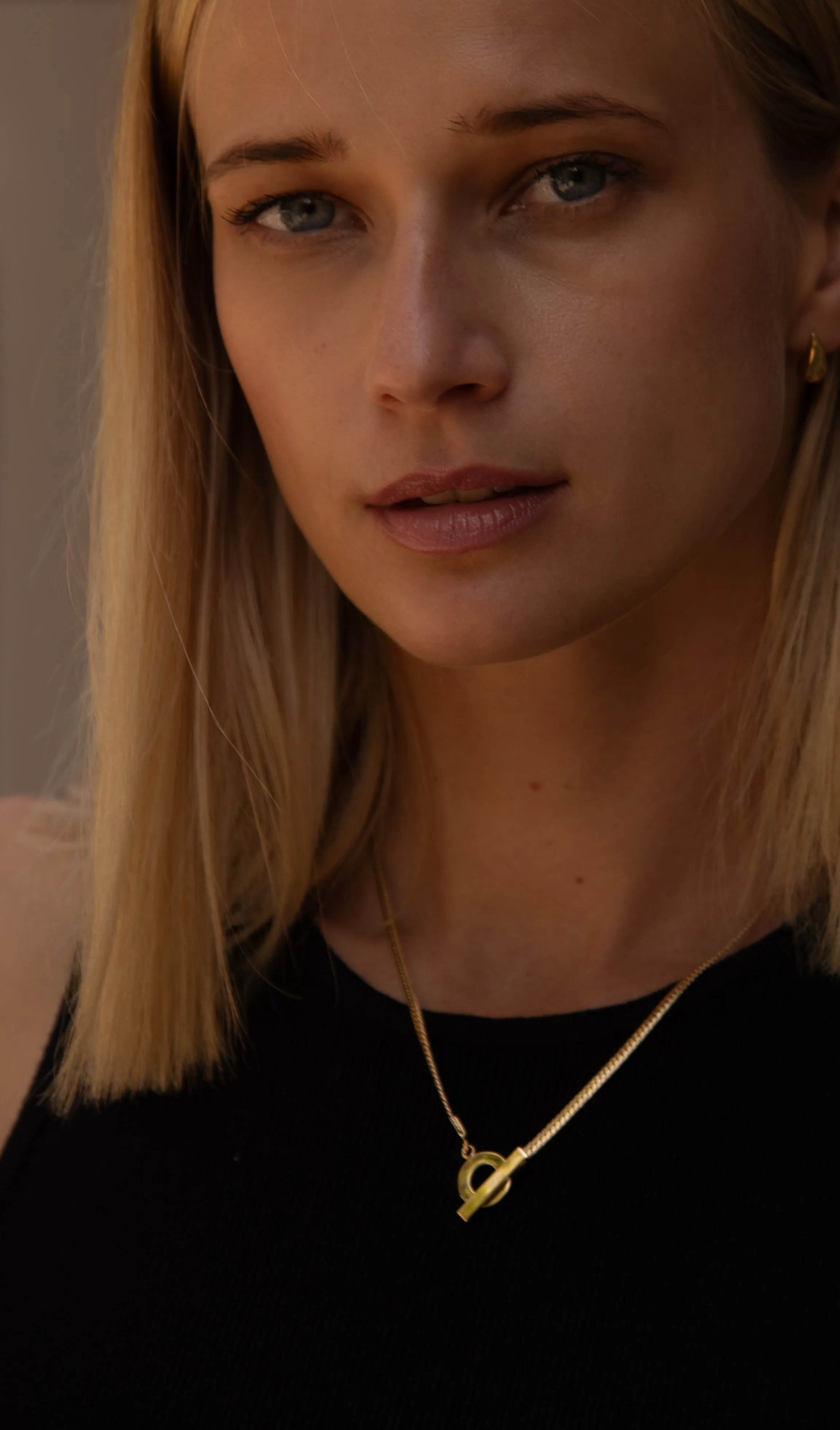 Safu Herringbone Lariat Necklace