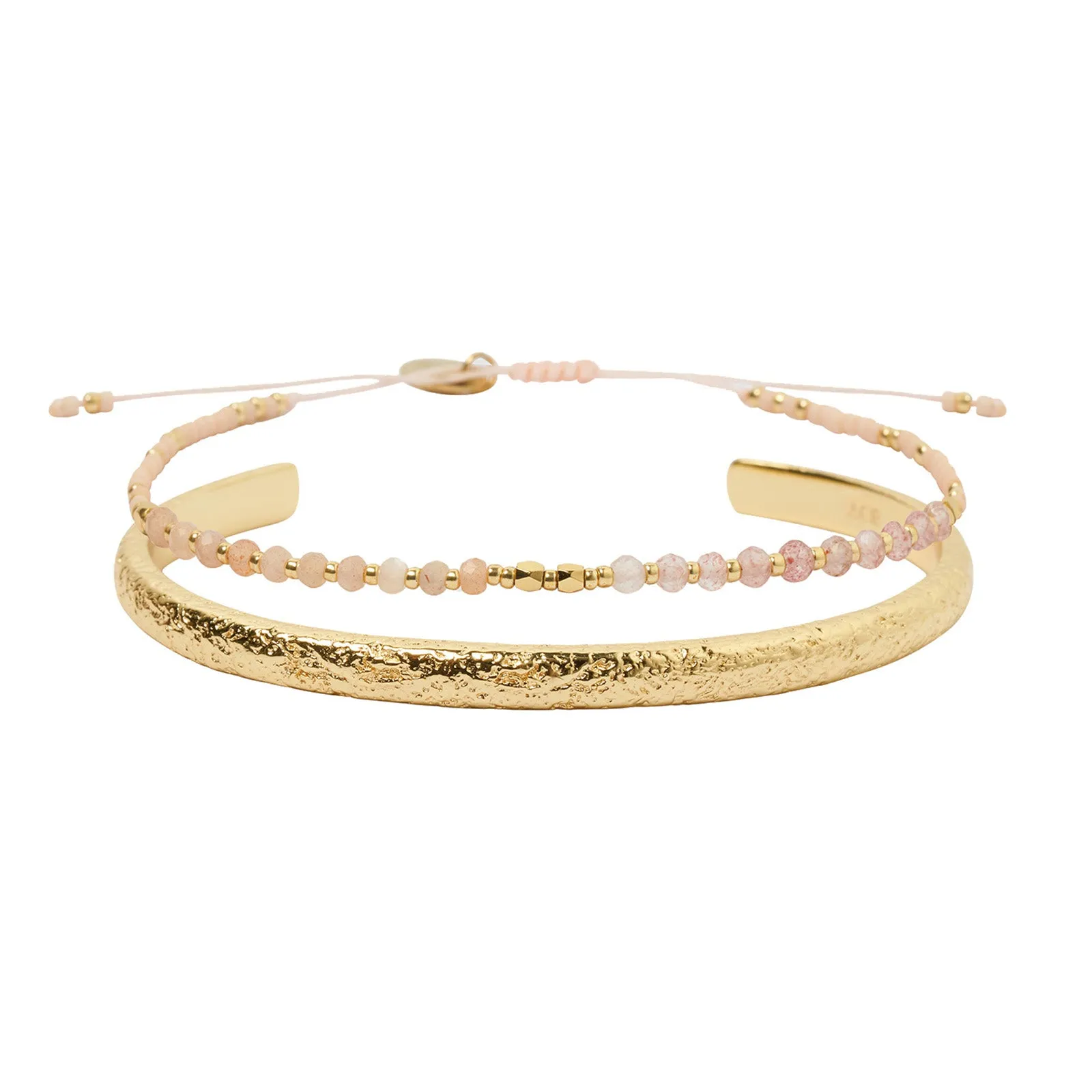 Salty Bracelet Stack - Rose