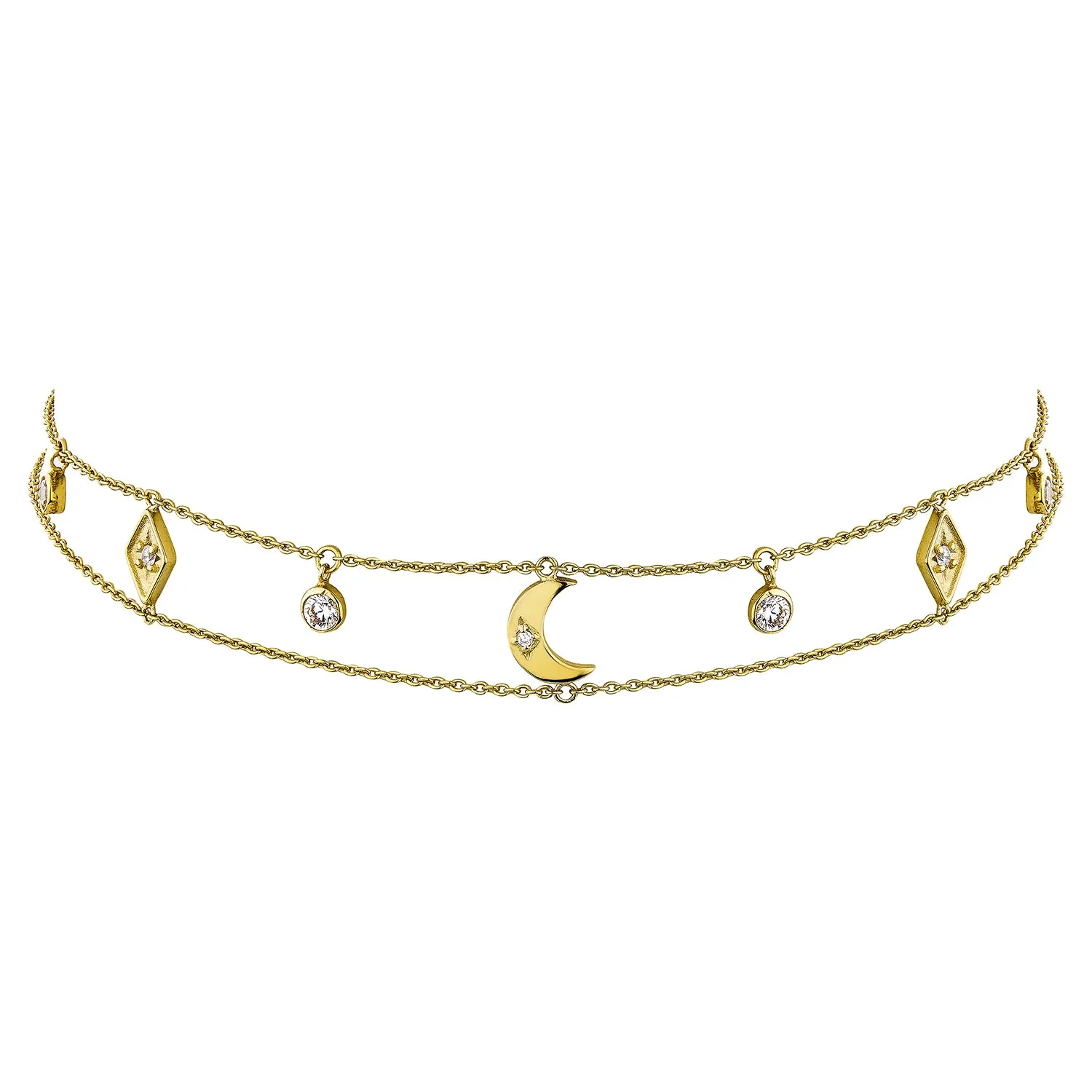 Selene Choker - Gold