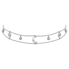 Selene Choker - Whitegold