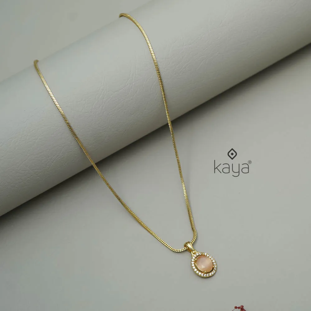 Simple pendant Necklace -SG100518