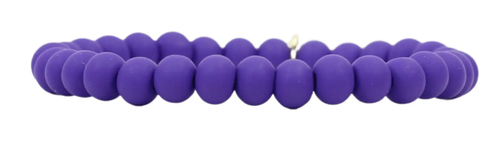 Stacker Stretch Bracelet - Purple Vinyl