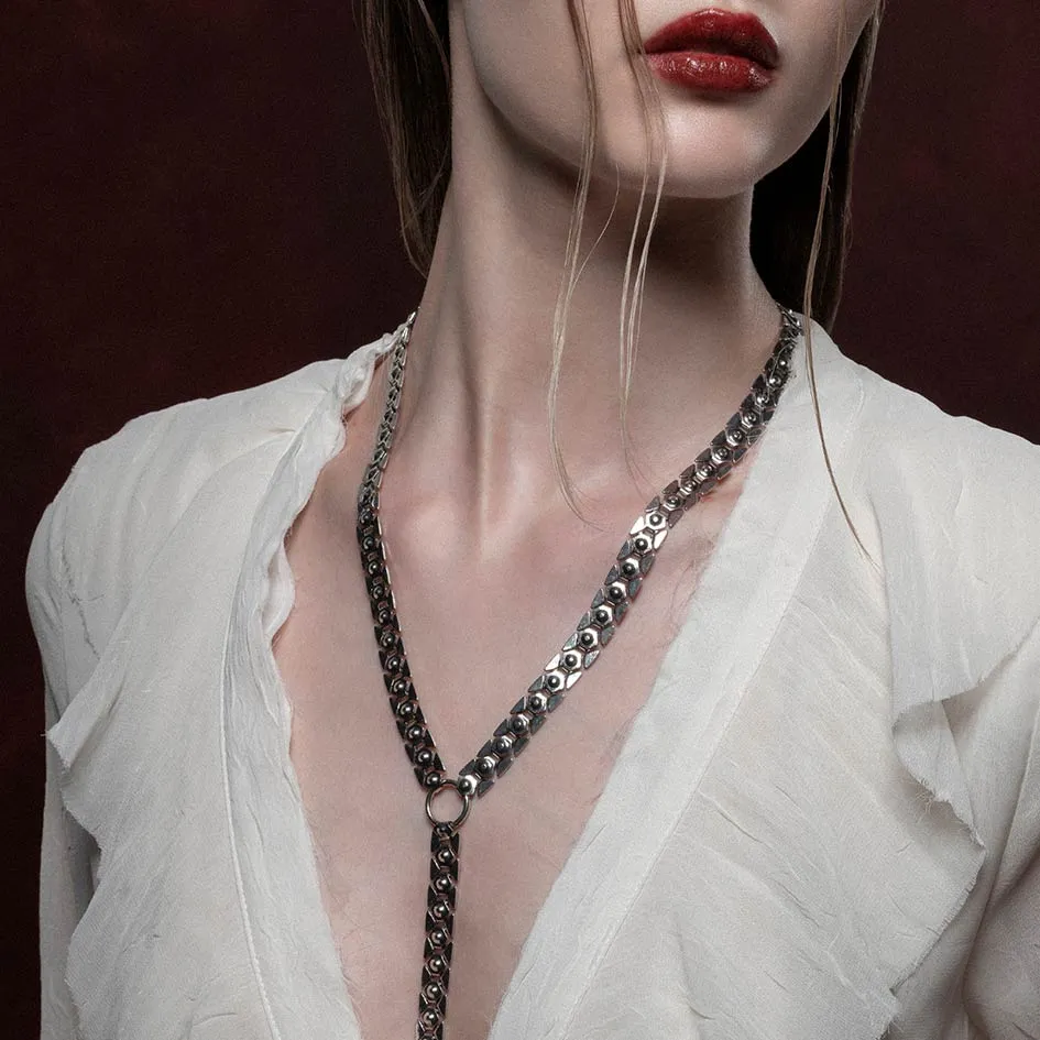 STAKE. Lariat Chain - Silver