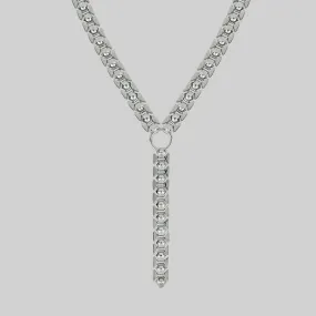 STAKE. Lariat Chain - Silver