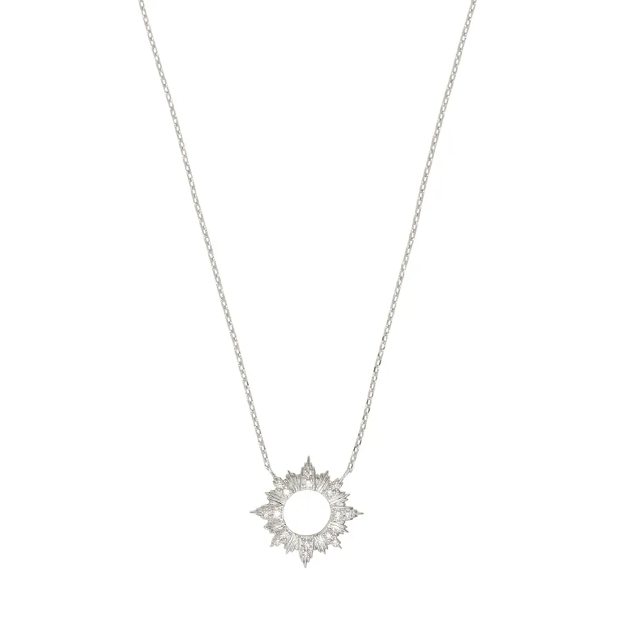 Sunseeker Silver Necklace