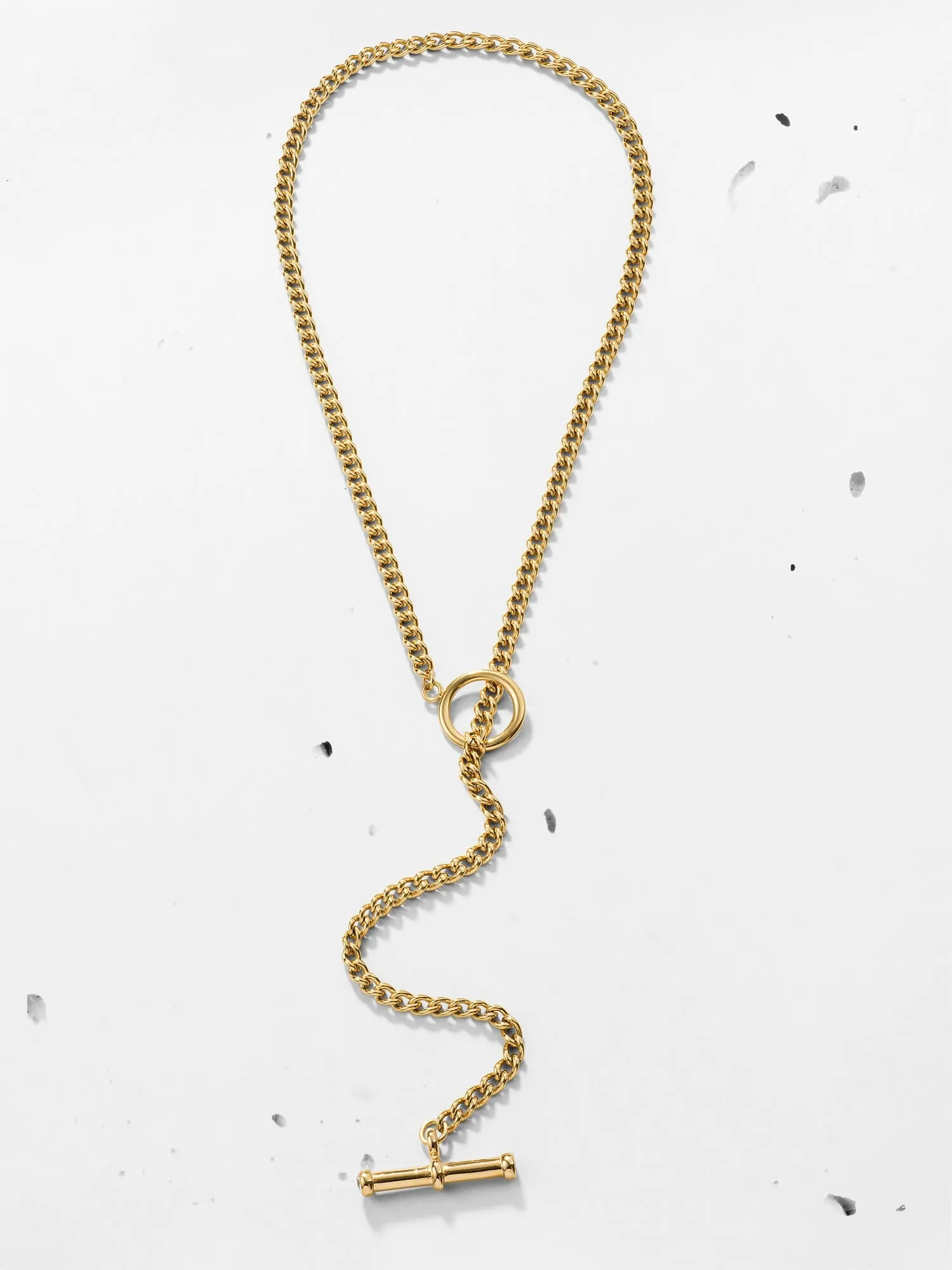 T-bar Lariat Necklace