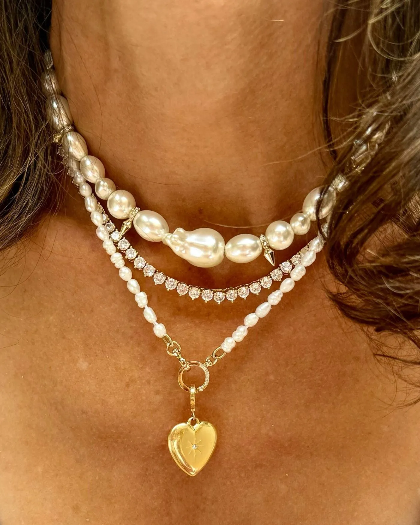 Tatum Pearl Necklace