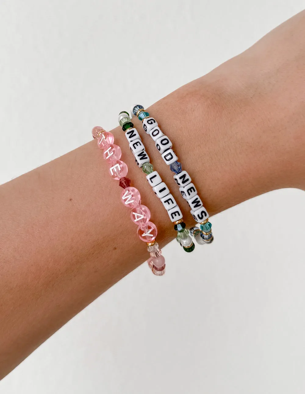 The Way Letter Bracelet