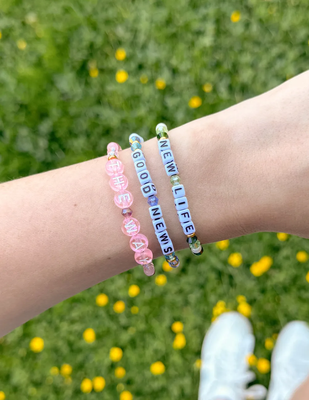 The Way Letter Bracelet