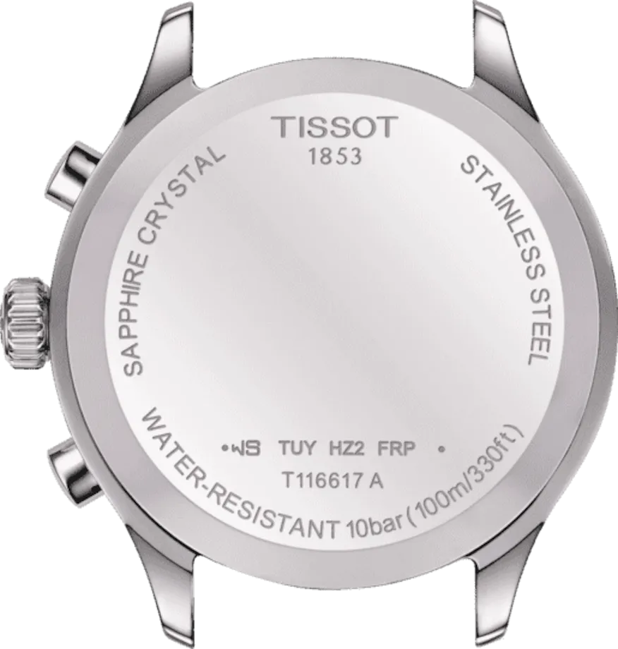 Tissot Chrono XL Classic Green Dial 45mm Stainless Watch T116.617.11.092.00