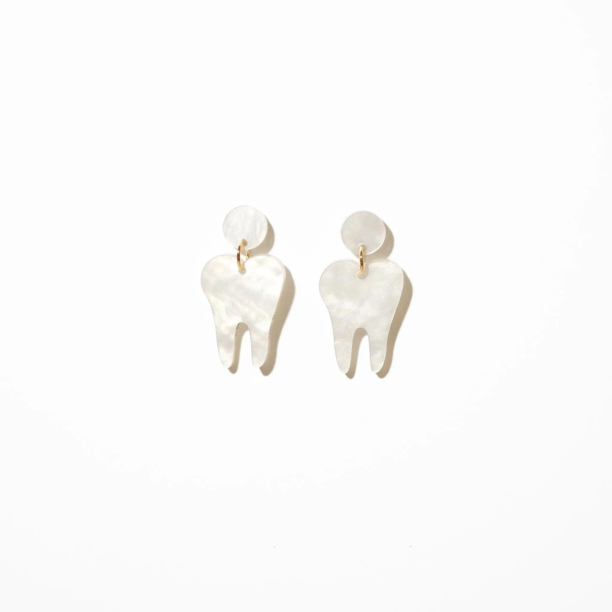 Tooth Dangle Earrings