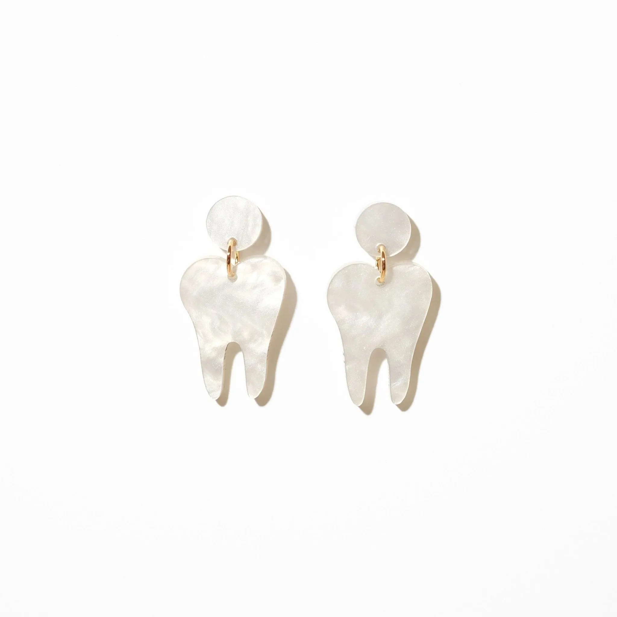 Tooth Dangle Earrings